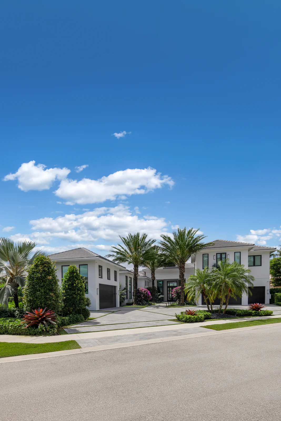 Estate street frontage, by Power Group Care in Palm Beach County