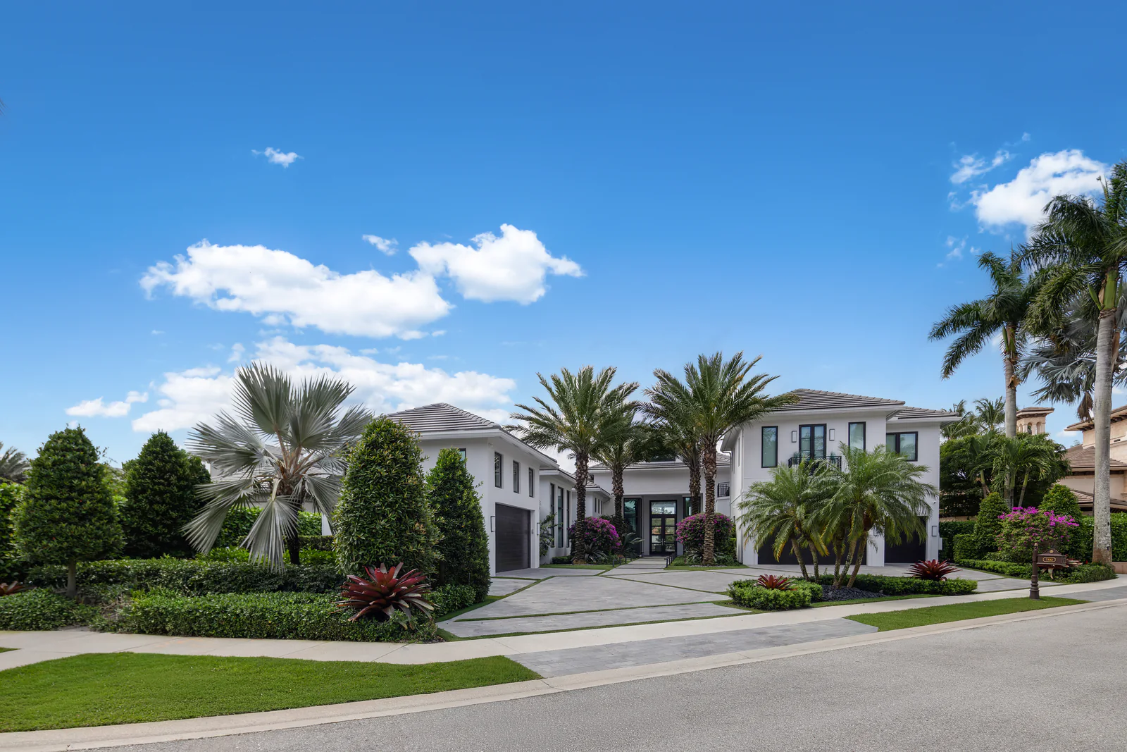 Residential streetscape, by Power Group Care in Palm Beach County